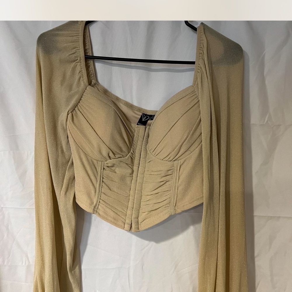 Windsor Cream Textured Top